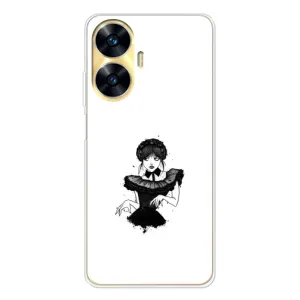 Чохли Венсдей на Realme C56 Уенсдей (AlphaPrint) (танець Венздей)