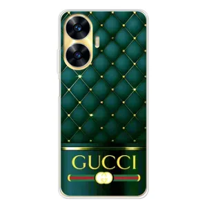 Чохли GUCCI для Реалмі С56 (AlphaPrint) (Текстура Гуччі)