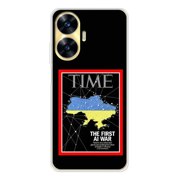 Чехол с принтом «TIME Ukraine» для Realme C56