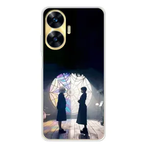 Чохли Венсдей на Realme C56 Уенсдей (AlphaPrint) (Венздей та Інід)