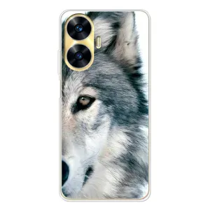 Чохли з картинкою животних Realme C56 (Вовк)