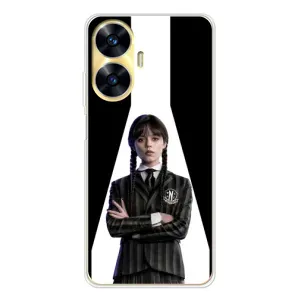 Чохли Венсдей на Realme C56 Уенсдей (AlphaPrint) (W-Wednesday)