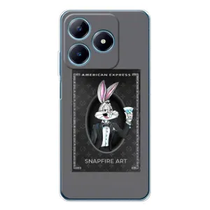 Бренднові Чохли для Realme C61 - (PREMIUMPrint) (Бакс Бані LV)