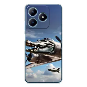 Чохол з мемом Тралалело тралала на Realme C61 (Бомбардіро крокоділо)