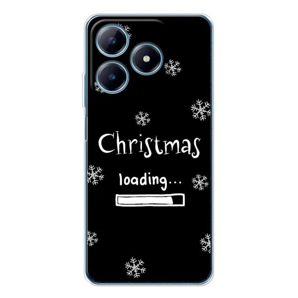 Чохол з принтом «Christmas loading» для Realme C61