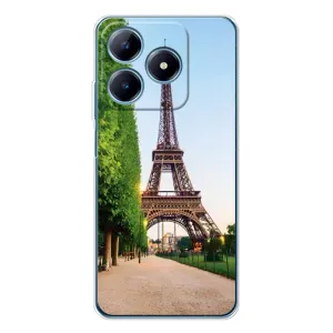 Чохол Ейфелева Вежа Realme C61 - (AlphaPrint) (Дорога до Парижу)
