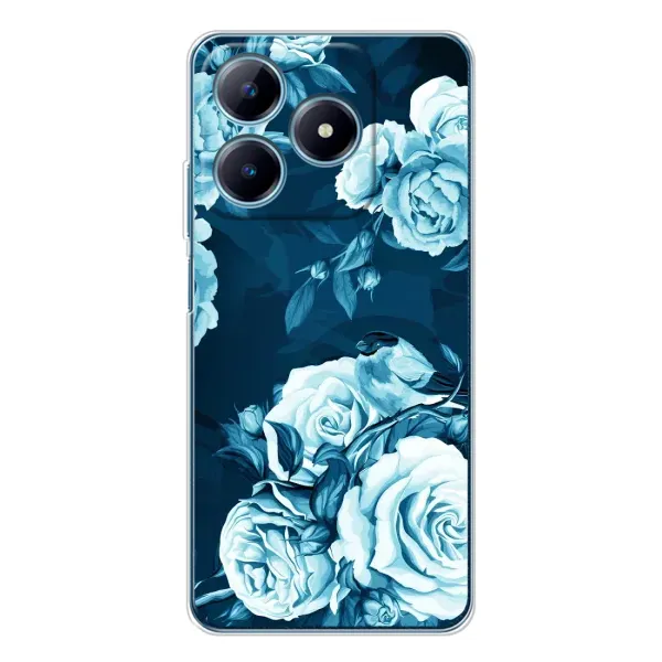 Чохол з принтом «Блактині бутони» для Realme C61 Чохол з принтом «Блактині бутони» для Realme C61