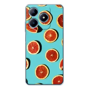 Чехлы с Фруктами для Realme C61 (VPrint) (Грейпфрут)