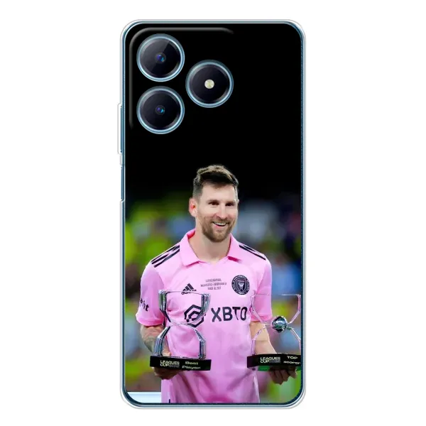 Чохол з принтом «Кубки Мессі» для Realme C61