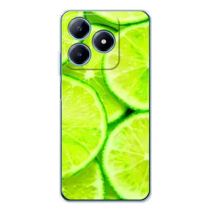 Чехлы с Фруктами для Realme C61 (VPrint) (Лайм)