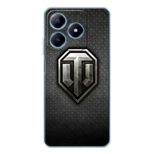 Чехлы с тематикой Киберспорт для Realme C61 (VPrint) (Лого Tanks)