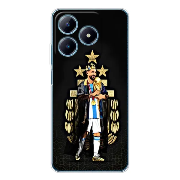 Чехол с принтом «Месси Король» для Realme C61