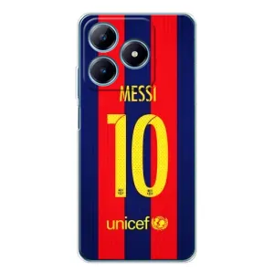 Чехлы Месси для Realme C61 (AlphaPrint) (Messi Barca 10)
