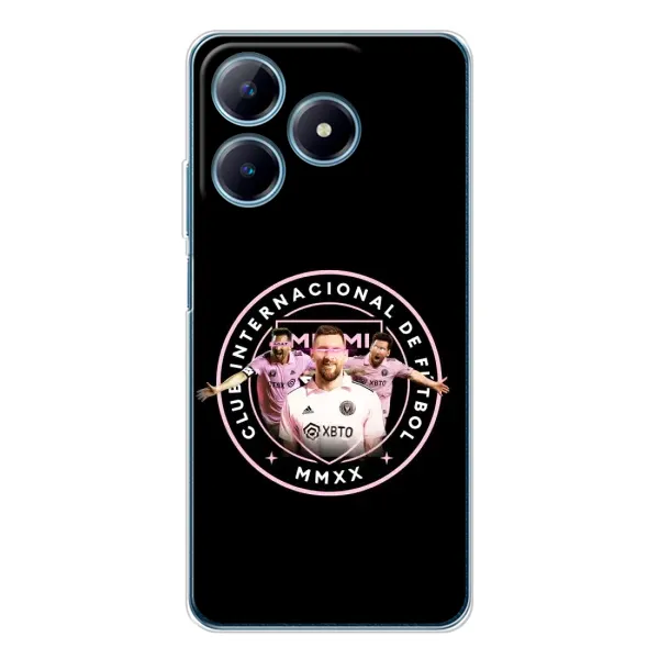 Чохол з принтом «Мессі в лого» для Realme C61
