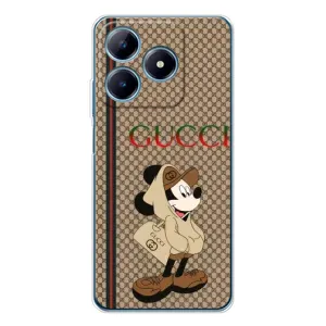 Чохли  GUCCI для Реалмі С61 (AlphaPrint) (Mickey GUCCI)