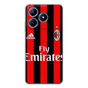 Чехлы для Realme C61 (VPrint) - Футбольные клубы (Milan)