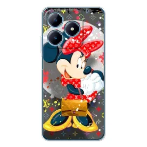 Чохол Disney Mouse Realme C61 (PREMIUMPrint) (Minni з бантіком)