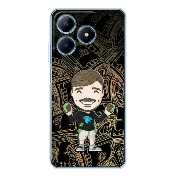 Чохол з принтом «Mister Beast» для Realme C61