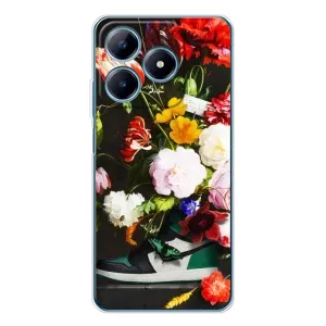 Бренднові Чохли для Realme C61 - (PREMIUMPrint) (Nike цветы)
