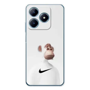 Чохли з Мавпами NFT для Realme C61 (AlphaPrint) (мавпа NFT Nike)