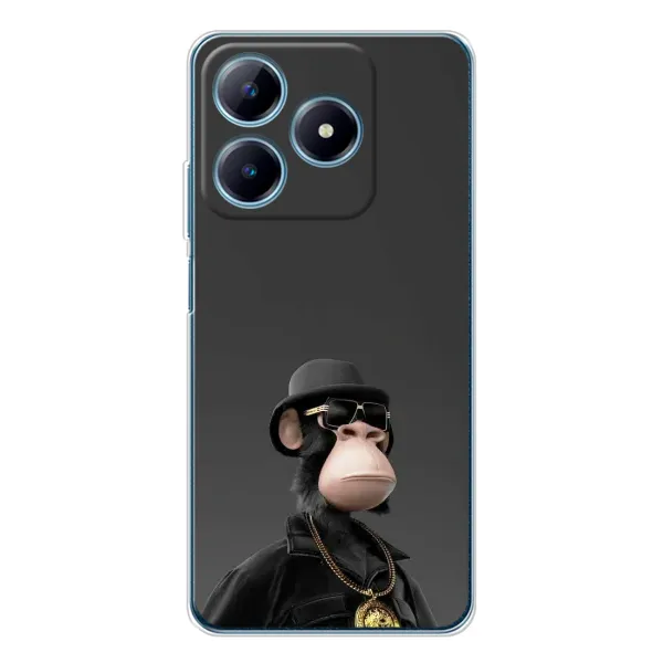 Чохол з принтом «Мавпа NFT» для Realme C61