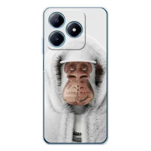 Чохли з Мавпами NFT для Realme C61 (AlphaPrint) (мавпа NFT в тату)