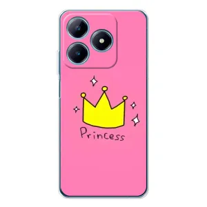 Чохол з картинкою (Стильні) Реалмі С61 - (AlphaPrint) (Princess)