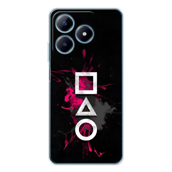 Чохол з принтом «Символи Гра кальмара» для Realme C61