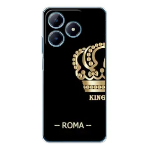Чехлы для Realme C61 (VPrint) - Футбольные клубы (Roma)