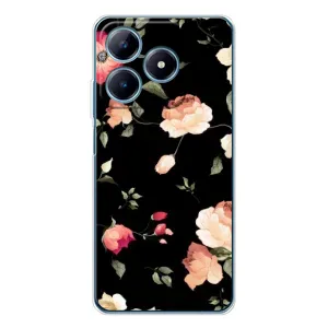 Чохли з квітами для Realme C61 (VPrint) (Трояндочки)