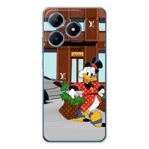 Чехли для Realme C61 - Скрудж МакДак Louis Vuitton (PREMIUMPrint) (Скрудж ЛВ)