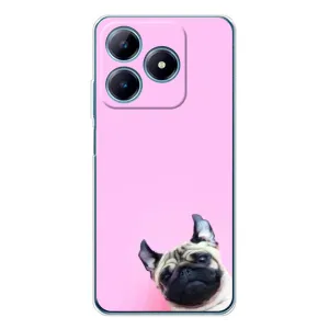 Чохли з собаками для Realme C61 (VPrint) (Смішна собака)