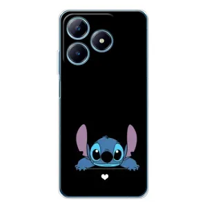 Чохол з принтом «Стіч на чорному» для Realme C61
