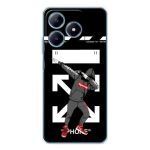 Чехол для Realme C61 с картинкой Supreme (AlphaPrint) (Суприм)