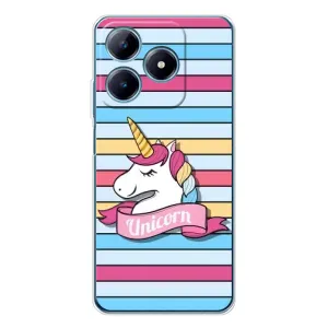 Чохол для Реалмі С61 - (Єдинорожки - Новинки) (AlphaPrint) (Unicorn)