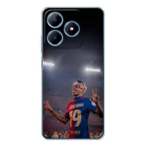 Чохол з футболістом Ламін Ямаль Realme C61 (Ямаль на стадіоні)