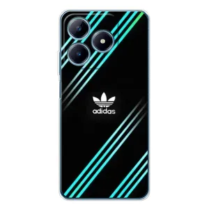 Чохли Адидас для Realme C63 4G (AlphaPrint) (Адідас з полосами)