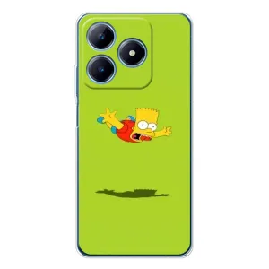 Чехол с Симпсонами для Realme C63 4G (VPrint)