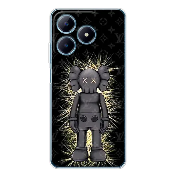 Чохол з принтом «Bearbrick LV» для Realme C63 4G