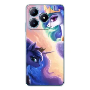 Чохол для Реалмі С63 4G - (Єдинорожки - Новинки) (AlphaPrint) (Єдинорожки)