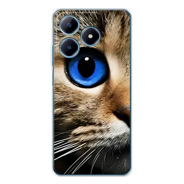 Чохол з принтом «Око кота» для Realme C63 4G Чохол з принтом «Око кота» для Realme C63 4G