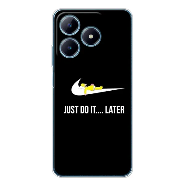 Чехол с принтом «Гомер Later» для Realme C63 4G