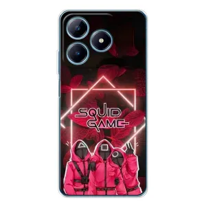Чохол Гра в кальмара для Realme C63 4G (Охоронці Гра кальмара)