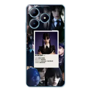 Чохли Венсдей на Realme C63 4G Уенсдей (AlphaPrint) (колаж Венздей)