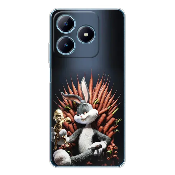 Чохол з принтом «Король Кролик» для Realme C63 4G