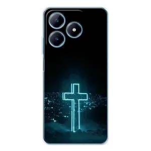 Чехол для Realme C63 4G (AlphaPrint) - (Христианские)