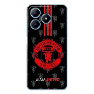 Чехол Манчестер Юнайтед для Реалми С63 4G (AlphaPrint) (лого МЮ)
