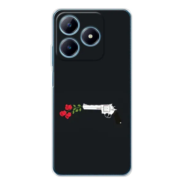Чохол з принтом «Неочікувані квіти» для Realme C63 4G Чохол з принтом «Неочікувані квіти» для Realme C63 4G