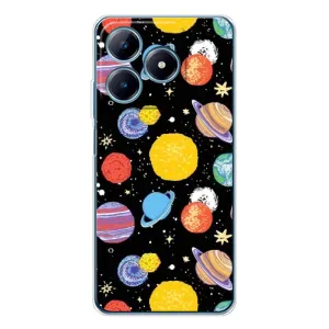 Космічні Чохли для Реалмі С63 4G (VPrint) (Намальовані планети)