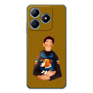 Чехлы с картинкой собаки Патрон для Realme C63 4G (AlphaPrint) (ЗСУ Патрон)